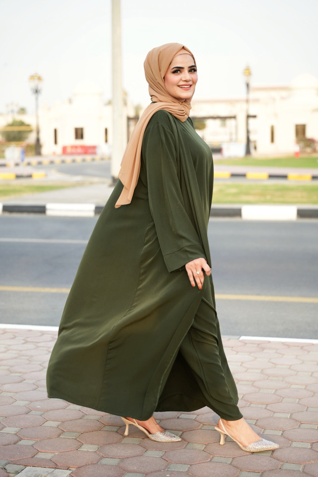 Haya Abaya Green