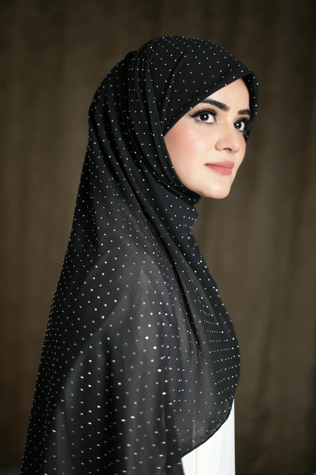 Black Silver | Stone Hijab