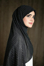Black Silver | Stone Hijab
