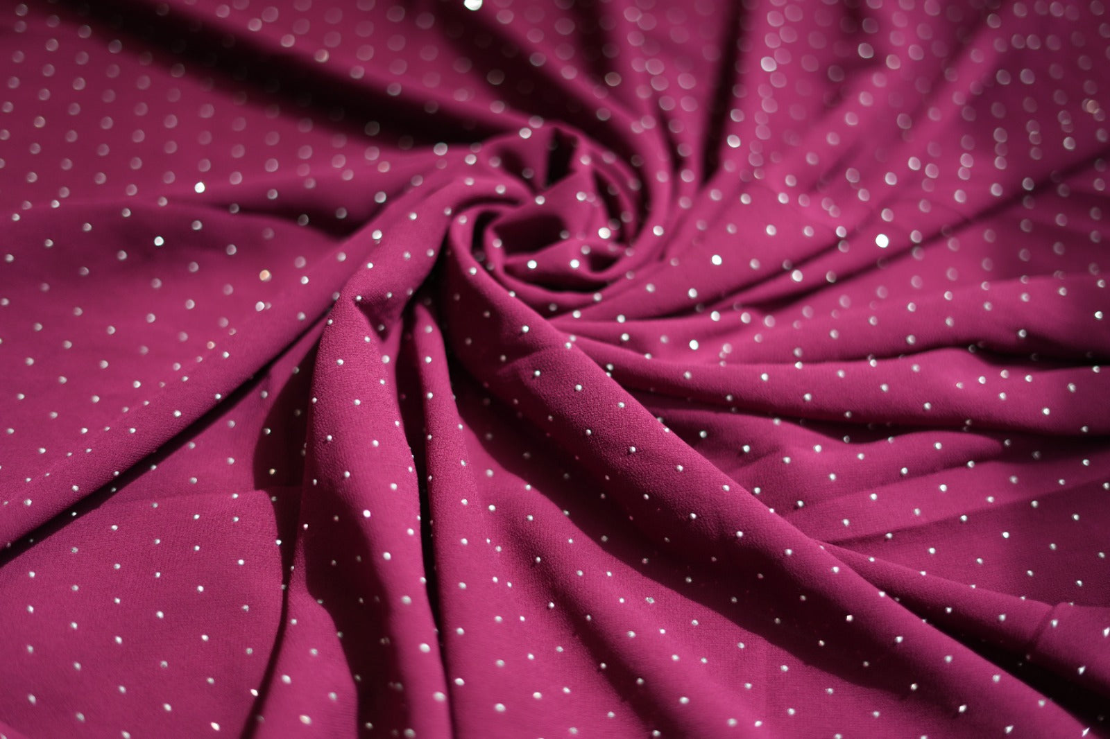 Mehroon Silver | Stone Hijab