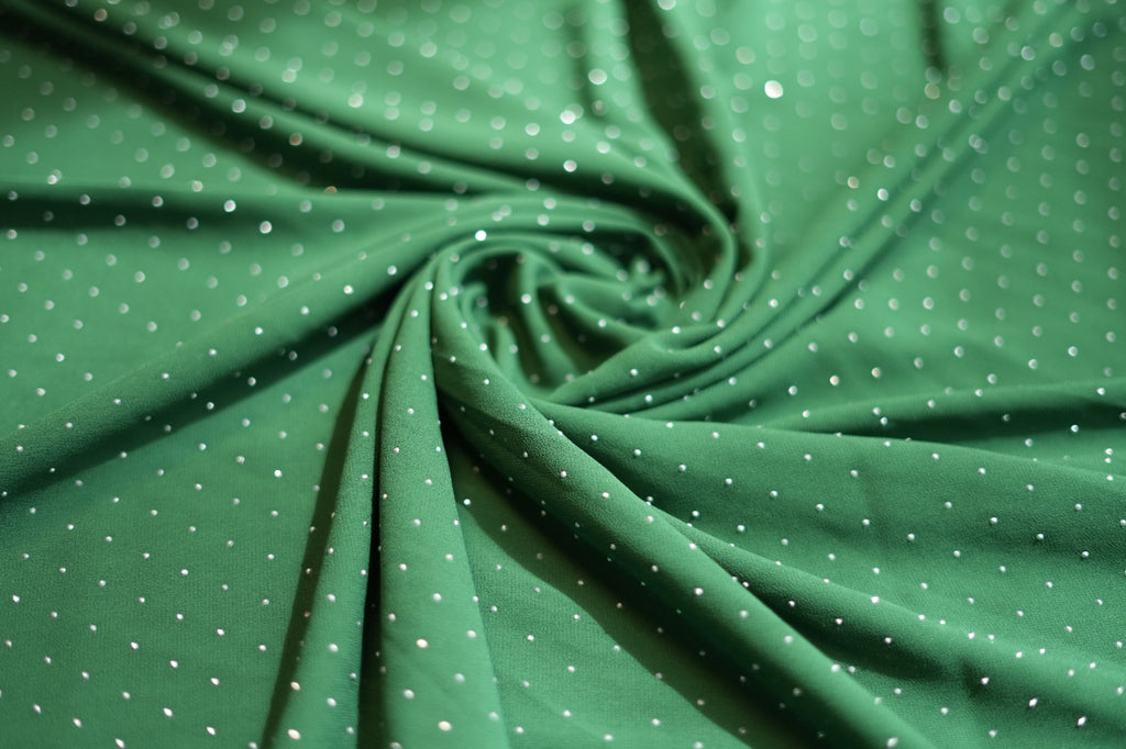 Dark Green Silver | Stone Hijab