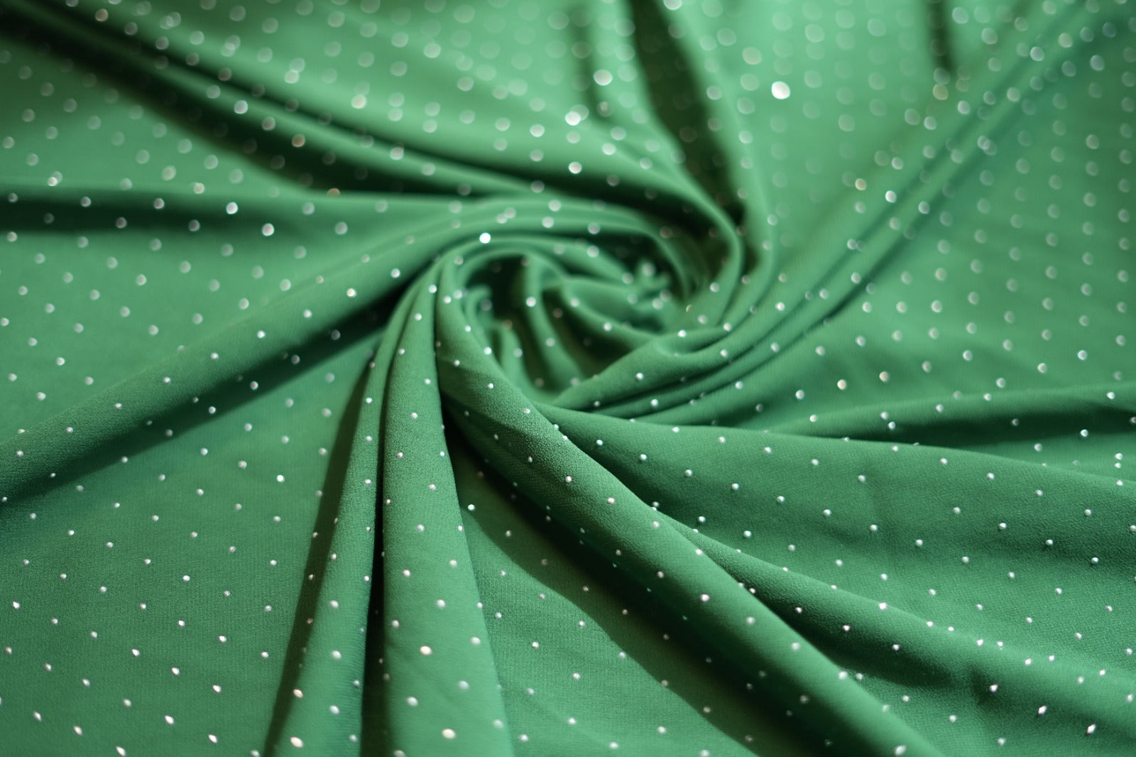 Dark Green Silver | Stone Hijab