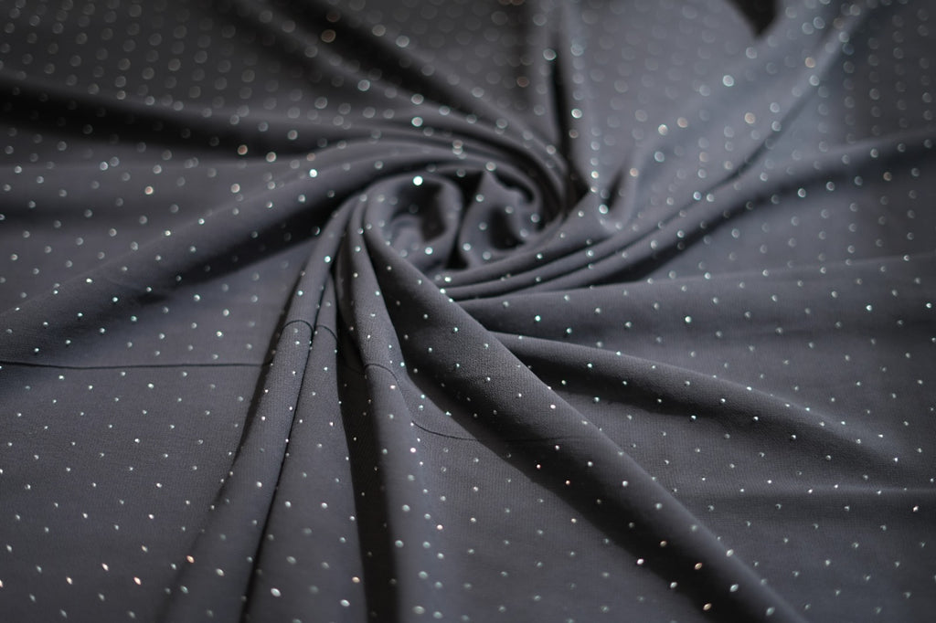 Dark Grey Silver | Stone Hijab