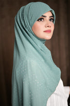 Emerald Silver | Stone Hijab